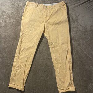Urban Outfitters Pants Mens Sz 36x32 Slim Skinny Fit Light Orange Chinos  Casual